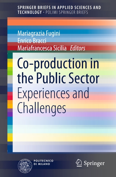 Cover image for book Co-production in the Public Sector