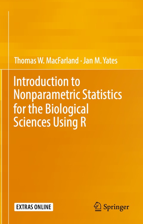 Cover image for book Introduction to Nonparametric Statistics for the Biological Sciences Using R