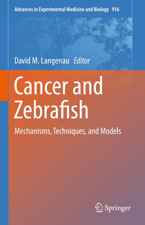 Cover image for book Cancer and Zebrafish
