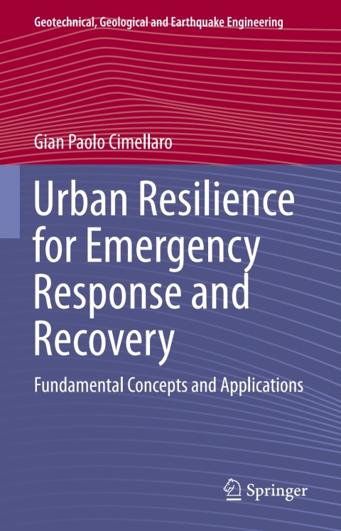 Cover image for book Urban Resilience for Emergency Response and Recovery