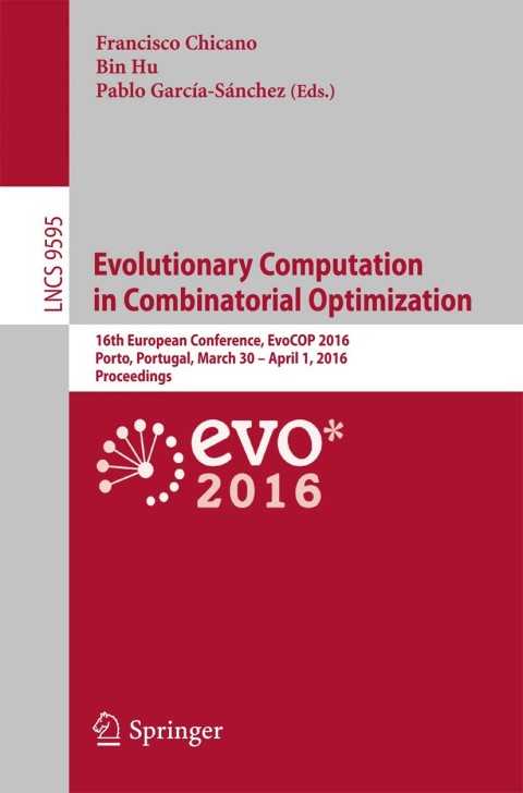 Cover image for book Evolutionary Computation in Combinatorial Optimization