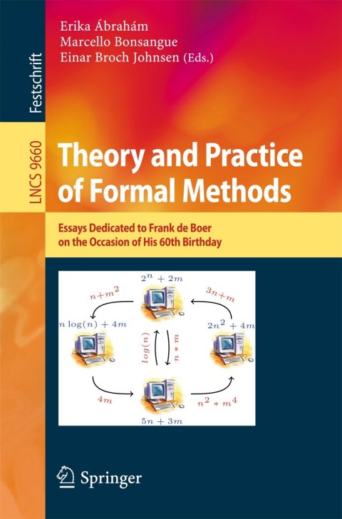 Cover image for book Theory and Practice of Formal Methods