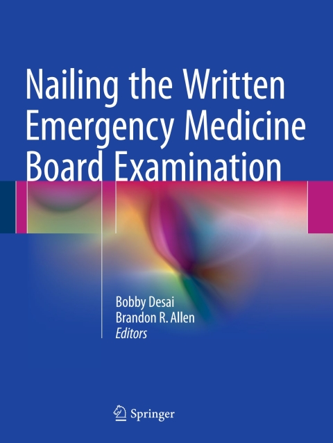 Cover image for book Nailing the Written Emergency Medicine Board Examination