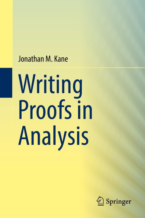 Cover image for book Writing Proofs in Analysis