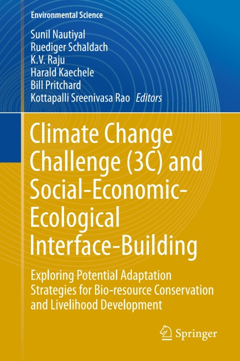Cover image for book Climate Change Challenge (3C) and Social-Economic-Ecological Interface-Building