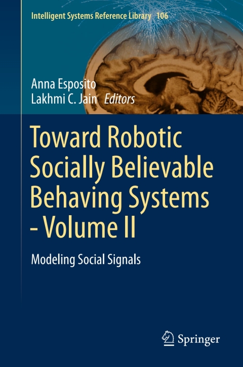 Cover image for book Toward Robotic Socially Believable Behaving Systems - Volume II