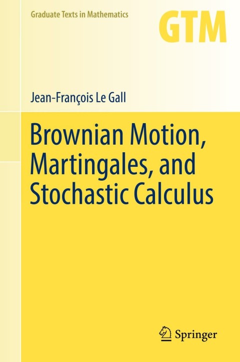 Cover image for book Brownian Motion, Martingales, and Stochastic Calculus