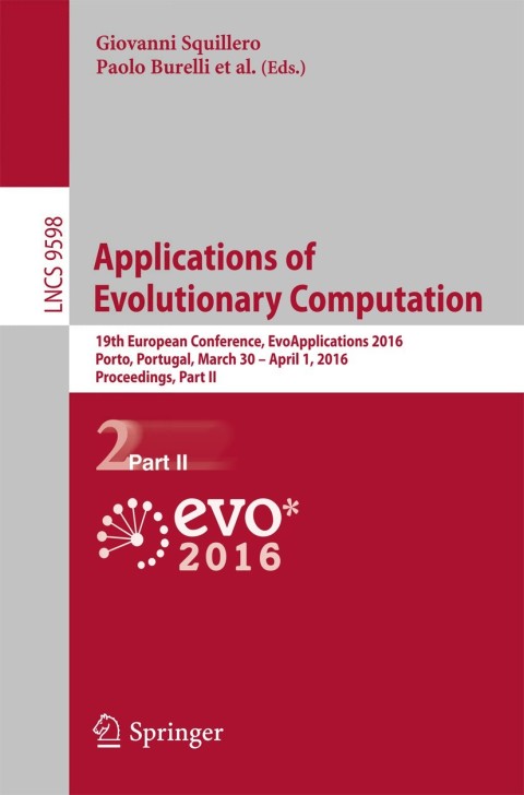 Cover image for book Applications of Evolutionary Computation