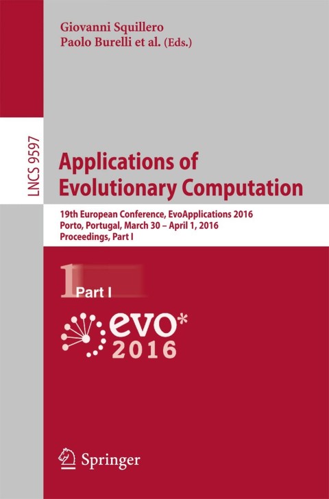 Cover image for book Applications of Evolutionary Computation