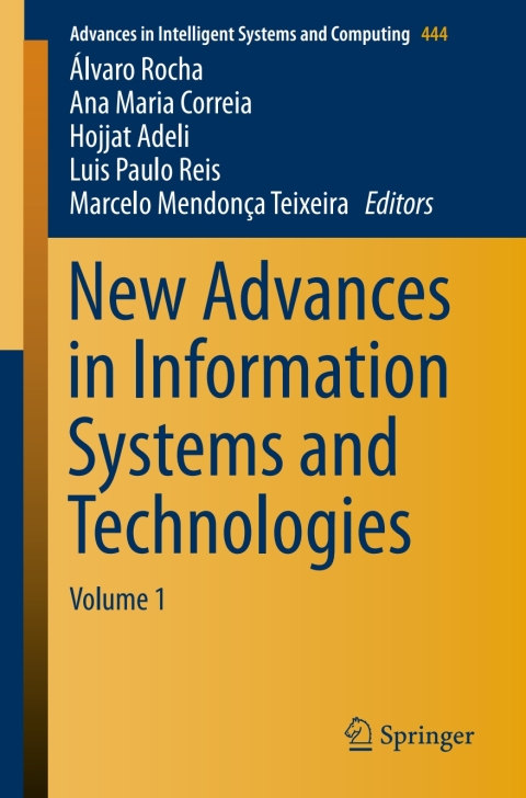Cover image for book New Advances in Information Systems and Technologies