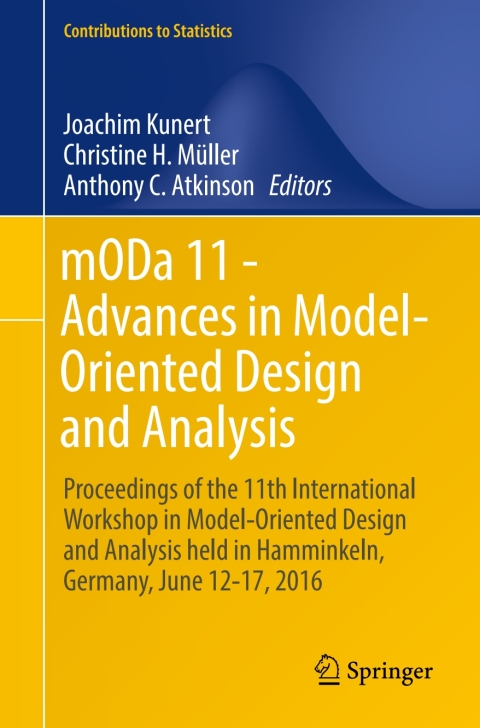 Cover image for book mODa 11 - Advances in Model-Oriented Design and Analysis