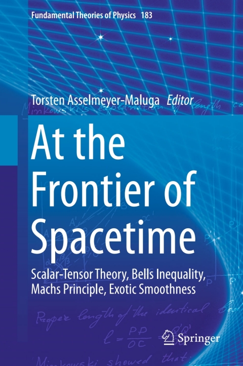 Cover image for book At the Frontier of Spacetime