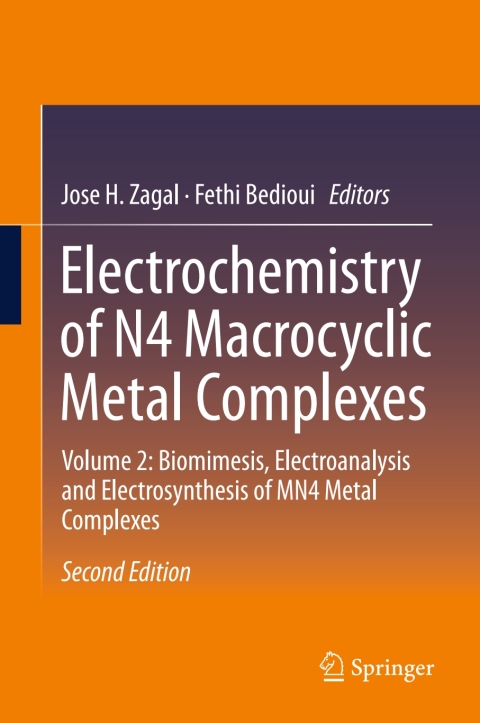 Cover image for book Electrochemistry of N4 Macrocyclic Metal Complexes
