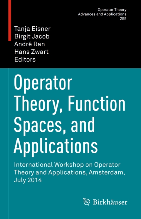 Cover image for book Operator Theory, Function Spaces, and Applications