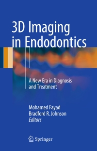 Cover image: 3D Imaging in Endodontics 9783319314648