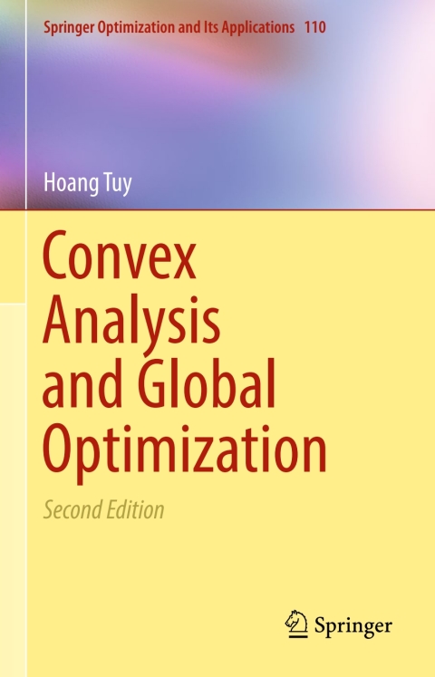 Cover image for book Convex Analysis and Global Optimization