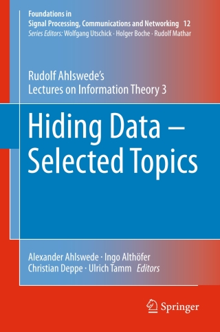 Hiding Data - Selected Topics