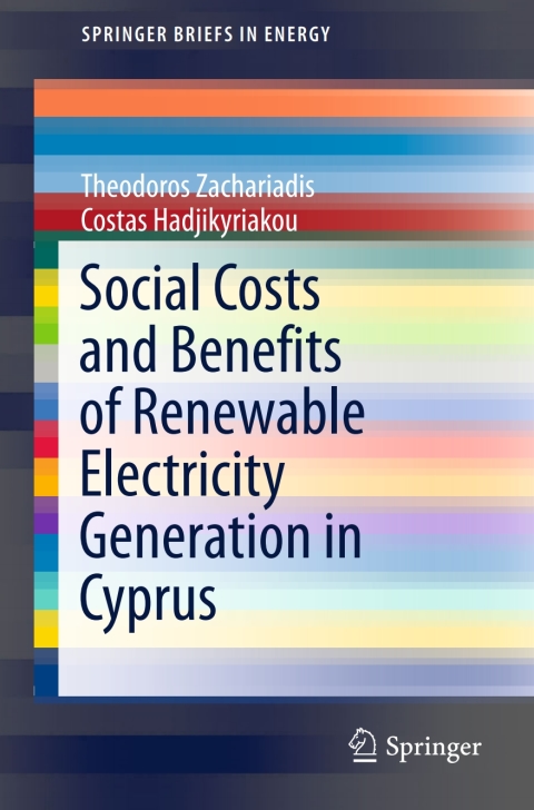 Cover image for book Social Costs and Benefits of Renewable Electricity Generation in Cyprus