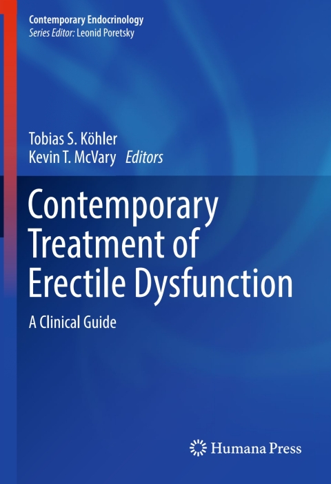 Cover image for book Contemporary Treatment of Erectile Dysfunction