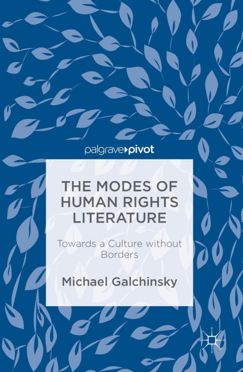 Cover image for book The Modes of Human Rights Literature