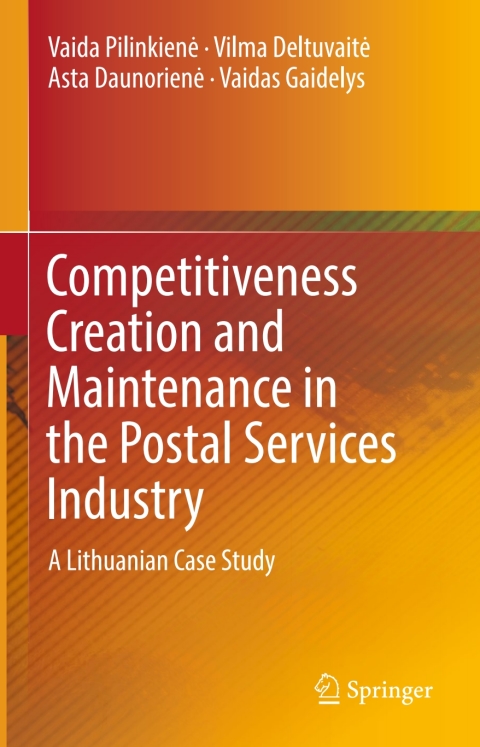 Cover image for book Competitiveness Creation and Maintenance in the Postal Services Industry