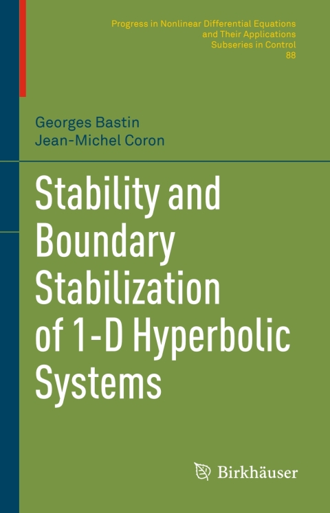 Cover image for book Stability and Boundary Stabilization of 1-D Hyperbolic Systems