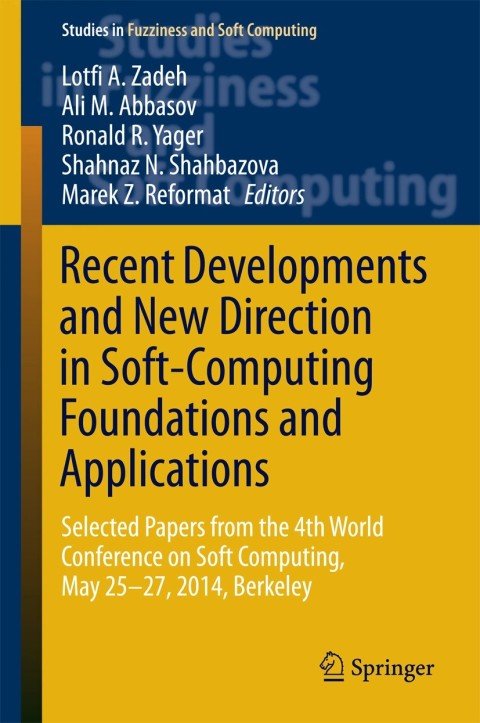 Cover image for book Recent Developments and New Direction in Soft-Computing Foundations and Applications