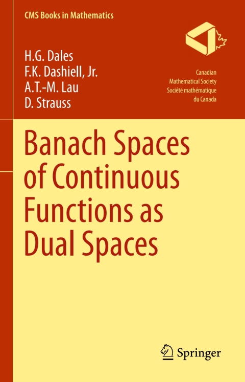 Cover image for book Banach Spaces of Continuous Functions as Dual Spaces