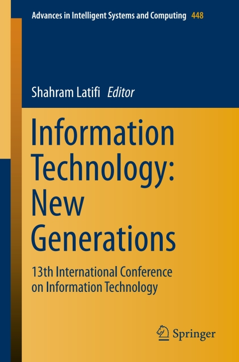 Cover image for book Information Technology: New Generations