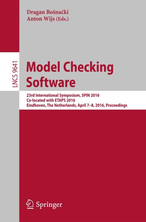 Cover image for book Model Checking Software