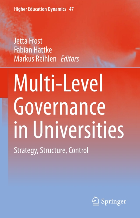 Cover image for book Multi-Level Governance in Universities