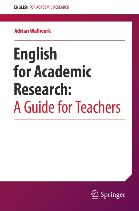 Cover image for book English for Academic Research: A Guide for Teachers
