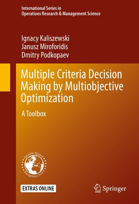Cover image for book Multiple Criteria Decision Making by Multiobjective Optimization