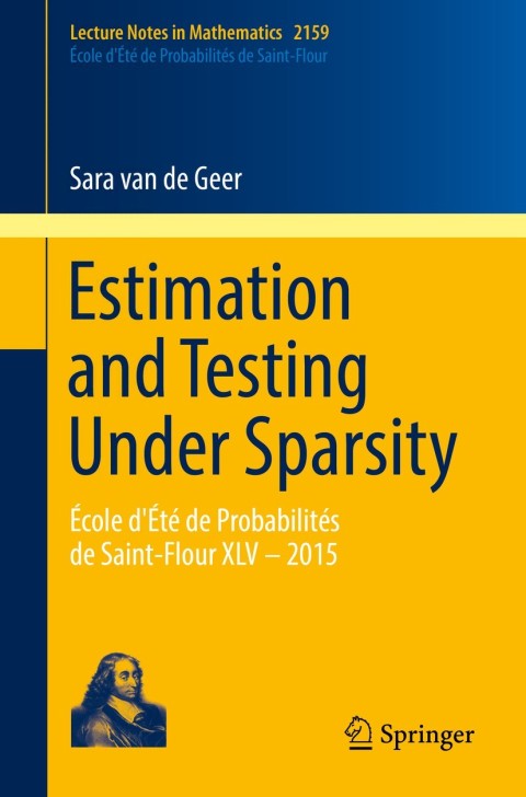 Cover image for book Estimation and Testing Under Sparsity