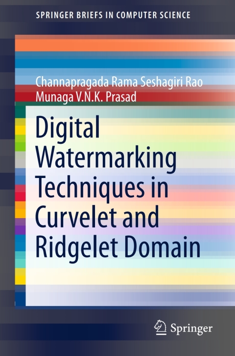Cover image for book Digital Watermarking Techniques in Curvelet and Ridgelet Domain