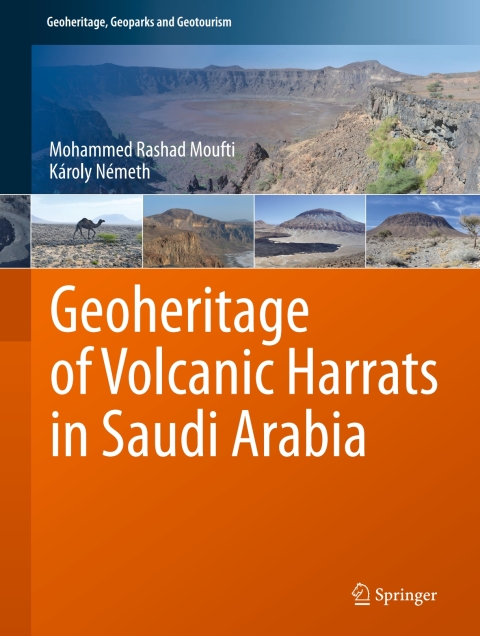 Cover image for book Geoheritage of Volcanic Harrats in Saudi Arabia