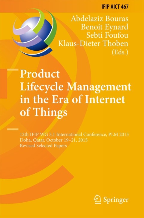 Cover image for book Product Lifecycle Management in the Era of Internet of Things