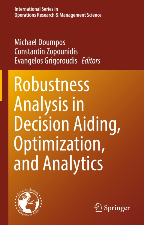 Cover image for book Robustness Analysis in Decision Aiding, Optimization, and Analytics
