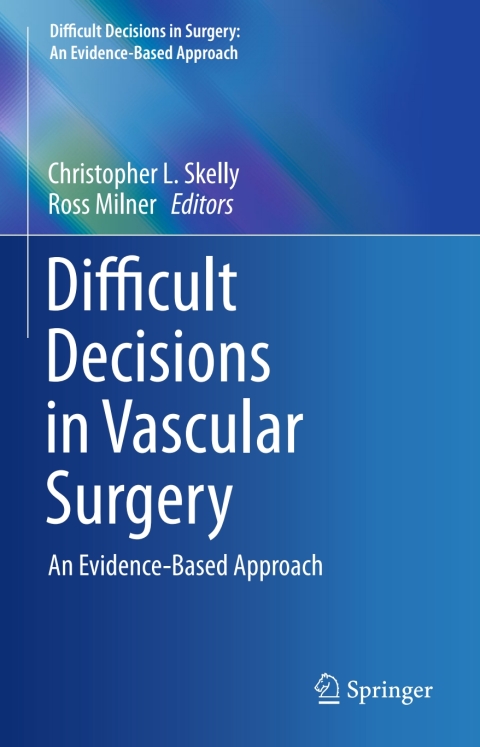 Cover image for book Difficult Decisions in Vascular Surgery