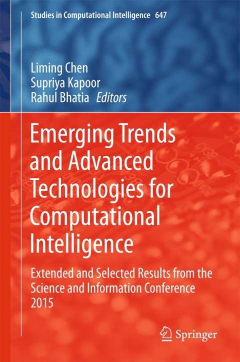 Cover image for book Emerging Trends and Advanced Technologies for Computational Intelligence