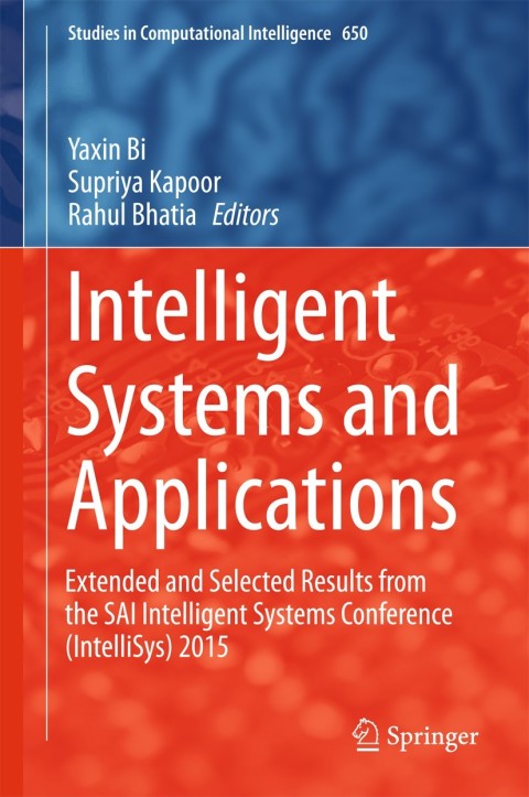 Cover image for book Intelligent Systems and Applications