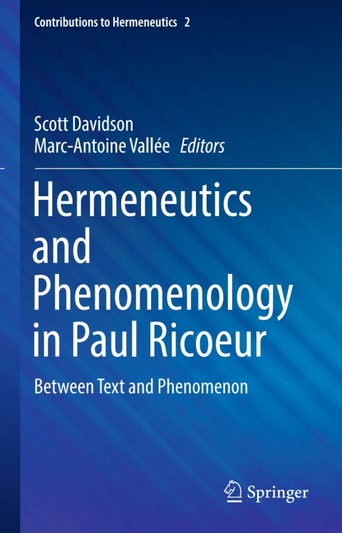 Cover image for book Hermeneutics and Phenomenology in Paul Ricoeur