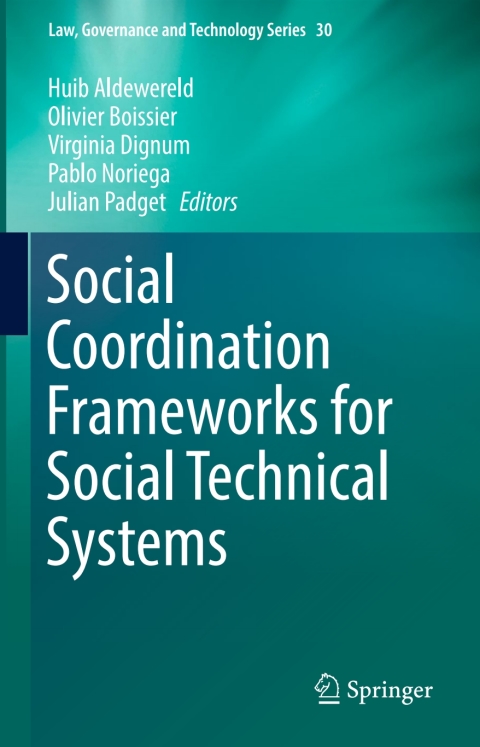 Cover image for book Social Coordination Frameworks for Social Technical Systems