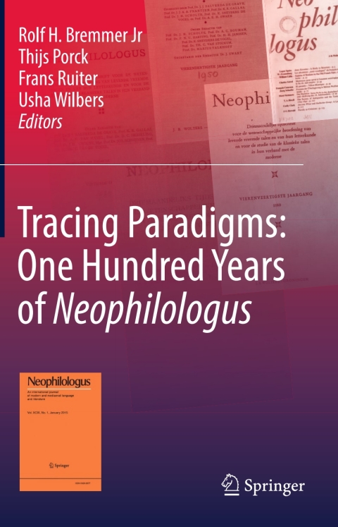 Cover image for book Tracing Paradigms: One Hundred Years of Neophilologus