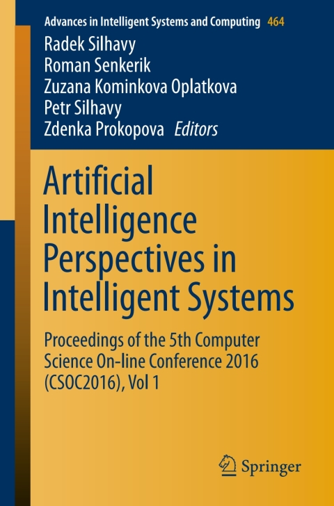 Cover image for book Artificial Intelligence Perspectives in Intelligent Systems