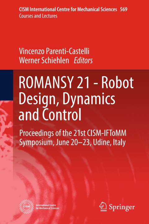 Cover image for book ROMANSY 21 - Robot Design, Dynamics and Control