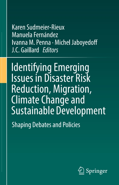 Cover image for book Identifying Emerging Issues in Disaster Risk Reduction, Migration, Climate Change and Sustainable Development