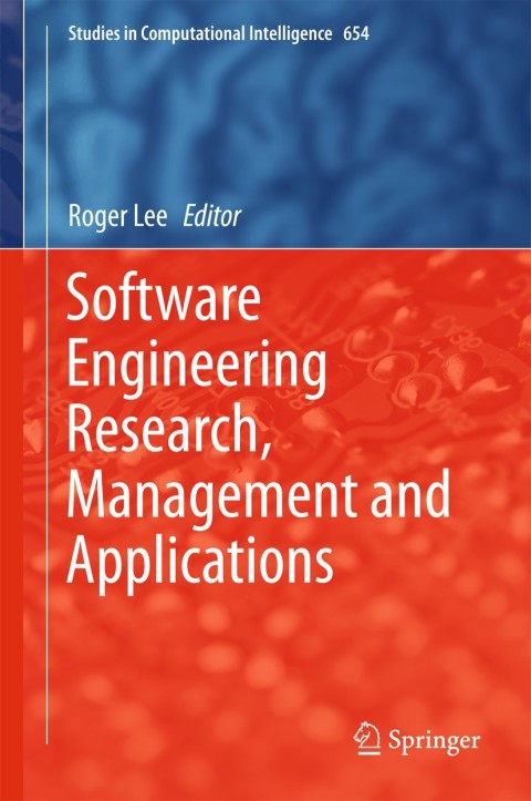 Cover image for book Software Engineering Research, Management and Applications