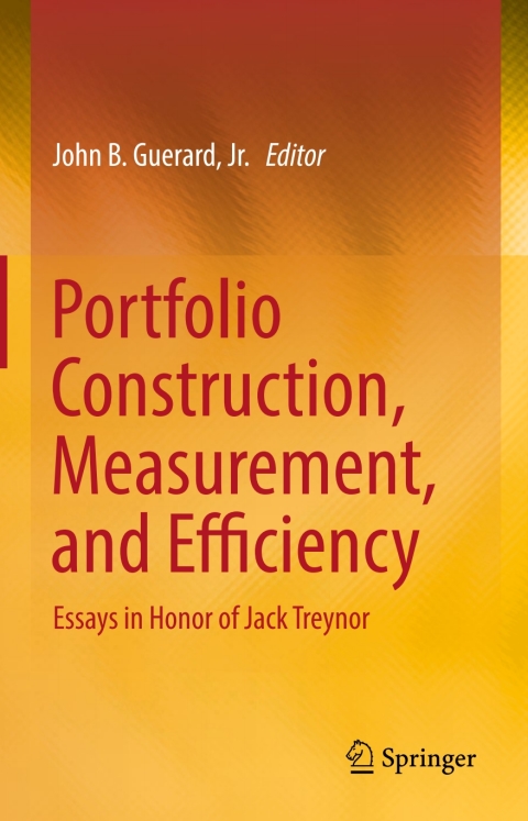Cover image for book Portfolio Construction, Measurement, and Efficiency
