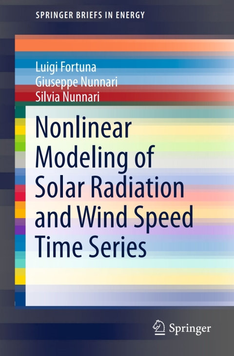 Cover image for book Nonlinear Modeling of Solar Radiation and Wind Speed Time Series